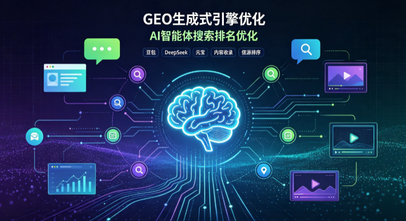 广德县GEO 浪潮来袭：生成式引擎优化崛起，创作者争抢豆包、DeepSeek、元宝智能体流量入口